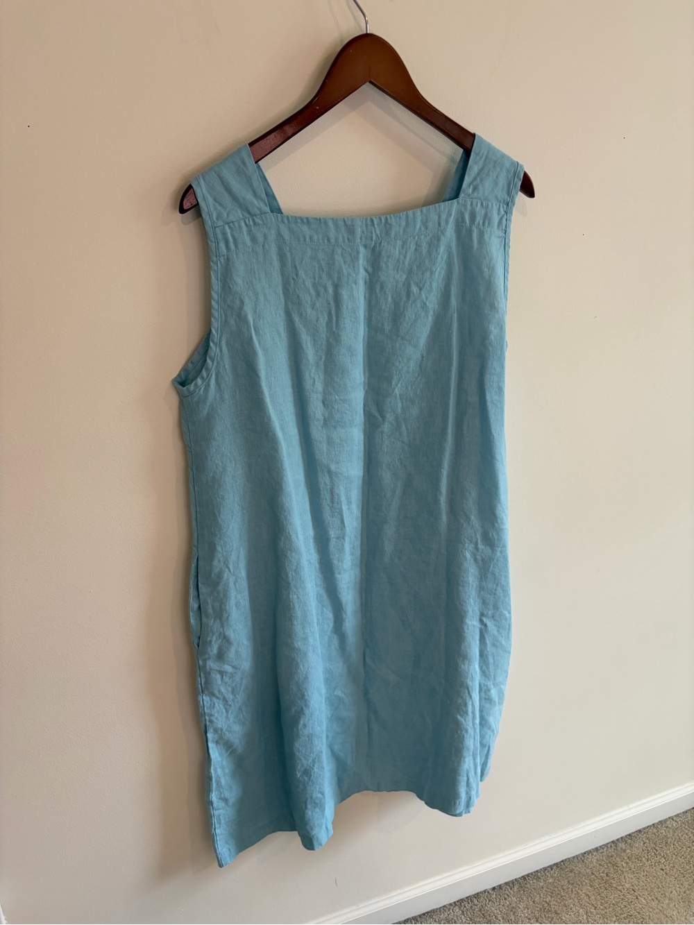 Flax 100% Linen Dress- Womens Size Medium - Picture 8 of 10